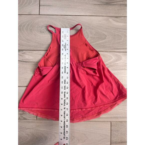 Lululemon Free Spirit Tank Size S ? LTCR Built In Bra Tie Up Swift Ultra Lite - Picture 3 of 4